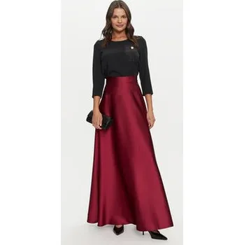 Dámská sukně Rinascimento Maxi sukně CFC0119875003 Bordó Regular Fit L