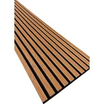 3D dřevěné lamely na zeď na filci 255 x…