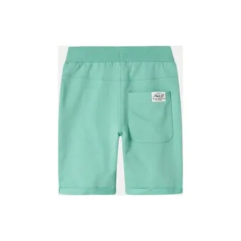 Pánské kraťasy NAME IT Sportovní kraťasy 13201050 Zelená Regular Fit 146