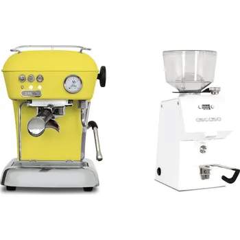 Kávovar Ascaso Dream ONE, Sun Yellow + Ascaso H64, white