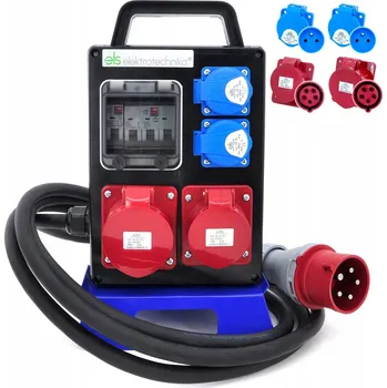 Rozvaděč Rozvodnice ELS Elektrotechnika 32 A 230 V IP44 černá