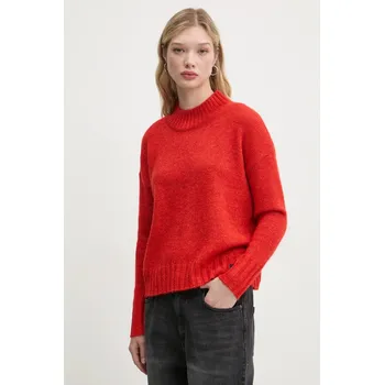 Pánský svetr Svetr z vlněné směsi Superdry W6110551A.1KC oranžová 22X, vel. M