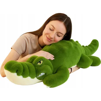 plyšák Plyšová Hračka krokodýl Gotel zelená tkanina 100 cm