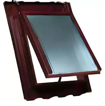 Střecha Střešní vikýř (výlez) pro Terran Danubia, Bramac Římská, 50x60 cm, červenohnědá