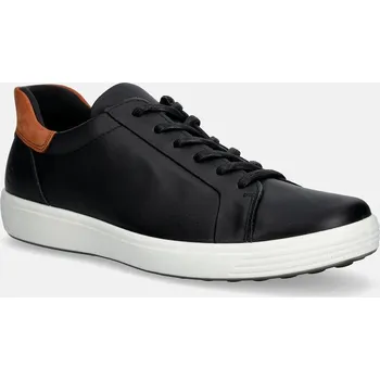 Pánské tenisky Kožené tenisky Ecco Soft 7 M 470824.51866 černá 99X, EUR 43