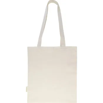 Nákupní taška Totepex nákupní taška z recyklované bavlny Sítotisk (max. 4 barvy, 240 x 320mm) 3 barvy 400 Zadní strana