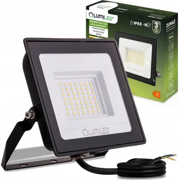 LED reflektor Lumiled 50 W černý 4500 lm 4000 K IP65