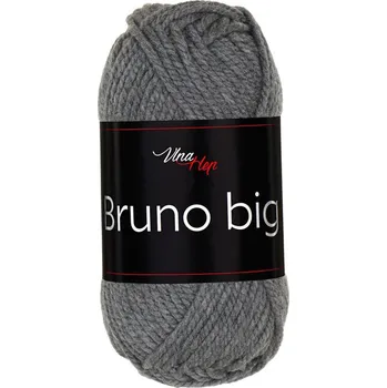 Příze Vlna - Hep příze Bruno Big 414 šedá