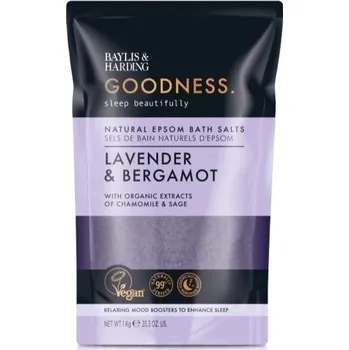 Baylis & Harding Relaxační sůl do koupele Goodness Sleep Lavender/Bergamot 1 kg
