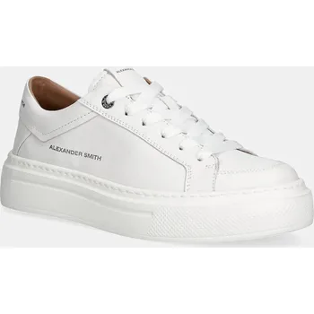 Pánské tenisky Kožené tenisky Alexander Smith Regent ASBDRTM1001TWT bílá 00X, EUR 44