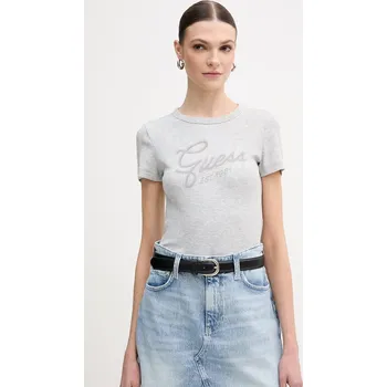 Pánské tričko Tričko Guess W6RI22.KA0H1 šedá 90X, vel. XS