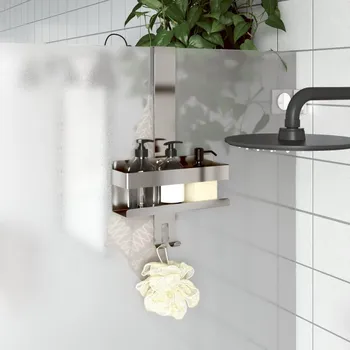 Sprchový držák Závěsný sprchový držák kartáčovaná nerezová ocel 304 - 8721012490383