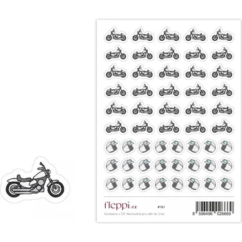 samolepka Fleppi Samolepky Motorkářské 2