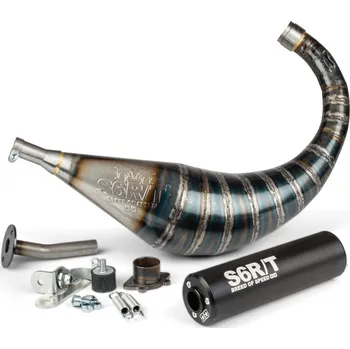 Výfuk pro motocykl Výfuk Stage6 R/T 70 - 80 ccm, Derbi, modrá