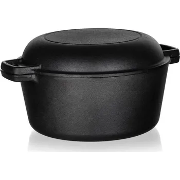 Hrnec BANQUET Hrnec + poklice EXCELLENT 4,8+1,8l litina ČER