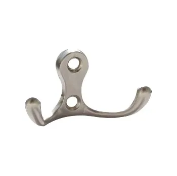 Věšák 770225 - dvojháček kov satén nikl (770225 - dvojháček kov satén nikl )