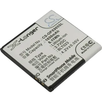 Telefonní příslušenství Baterie Cameron Sino CS-OPX905SL, Li-Ion, 1650