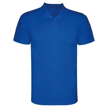 Dámské tričko Dětská sportovní polokošile Monzha, královská modrá, Velikost 8