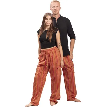 Kalhoty CLASSIC STRIPES oranžová I. 2XL