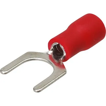 Auto elektroinstalace IMP Kabelová vidlička Ø 6,2 mm izolovaná - červená Množstevní SLEVA: 1