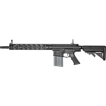 Airsoftová zbraň Airsoftová zbraň SR25 E2 APC M-Lok - černá, elektronická spoušť, G&G