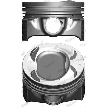 Píst motoru Píst NÜRAL 87-433907-10