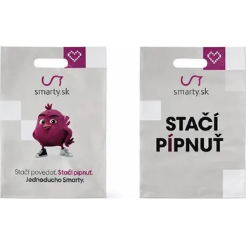 Nákupní taška Smarty SK igelitová taška malá 30x19