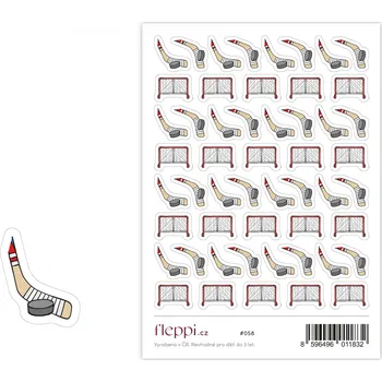 samolepka Fleppi Samolepky Hokej