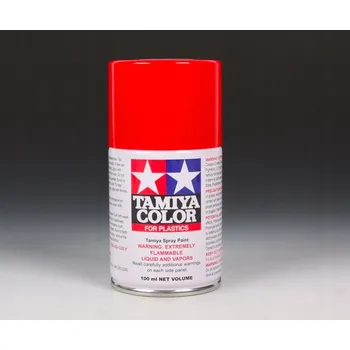 Barva ve spreji MODELÁŘSKÁ BARVA VE SPREJI ČERVENÁ TAMIYA 100ml TS-8 ITALIAN RED (LESKLÁ)