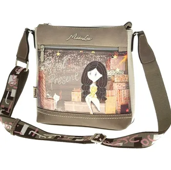 Kabelka Laura Biaggi Crossbody Misslee grey