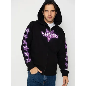 Pánská mikina Wasted Paris Surt ZHD (black/violet) M, černá