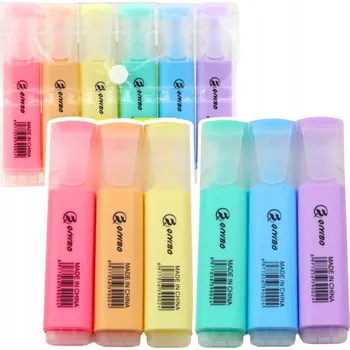 Zvýrazňovač Vícebarevný Zvýrazňovač LEAN Toys 1 ks