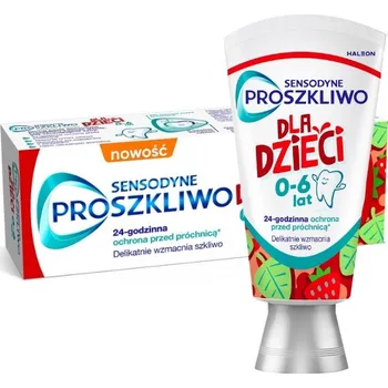 zubní pasta Sensodyne ProSzkliwo Zubní pasta s fluoridem pro děti 0-6 let 50 ml
