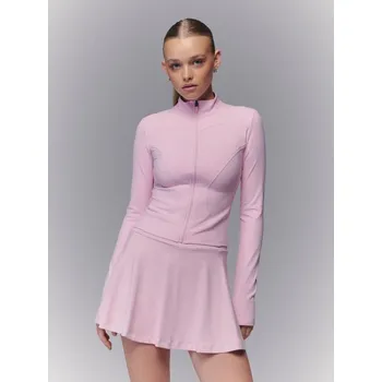 Dámské tričko Mikina na zip se stojáčkem - M - House - růžový - 696IO-30X