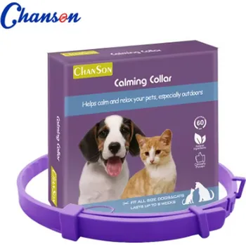 Obojek pro psa Uklidňující obojek pro psy a kočky s bylinkami Varianta: pes, kočka - fialová, 62 cm