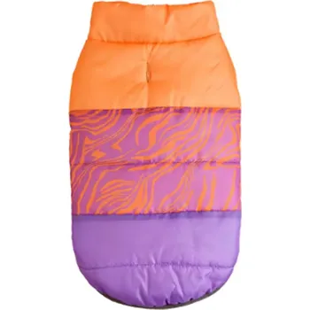 Obleček pro psa Zimní vesta pro malá, střední i velká plemena psů - 7 velikostí Barva: Fialová, Velikost: M