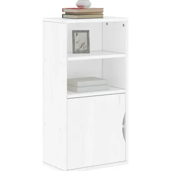 Příborník do zásuvky Odkládací skříňka ODDA bílý 40x24x79 cm masivní borové dřevo - 8721158660022