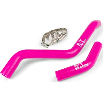 Chlazení pro motocykl Sada hadic chladicí kapaliny Stage6 R/T Derbi Euro 3/4, růžová