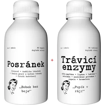 Doplněk stravy Nasypanej Pravidelnost na WC - balíček na trávení