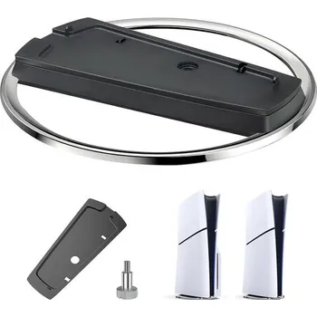 Herní konzole Vertikální stojan TLDNZXY pro konzoli PS5 PS5 Slim – Vertikální stojan vyrobený z nerezové oceli