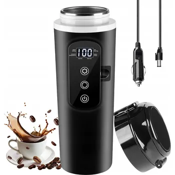 Rychlovarná konvice ELEKTRICKÝ AUTOHRNÍČEK VYSOKÁ KVALITA 400ML 12/24V DOTYKOVÝ