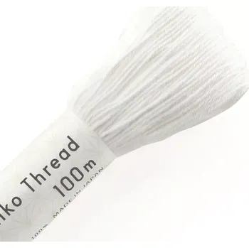 Příze Vyšívací příze na sashiko Olympus 100m, bílá ivory 101, sartor.cz