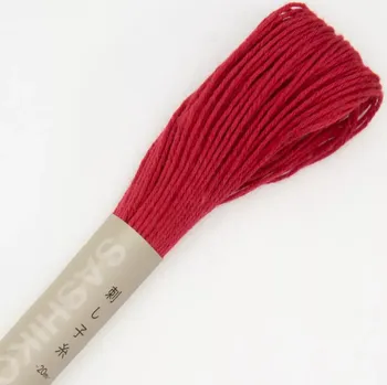 Příze Vyšívací příze na sashiko Olympus 20m, rudá 12, sartor.cz