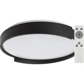 Černé stropní LED svítidlo Laleh 400mm 24W CCT s DO - Rabalux - 71305 - 71305