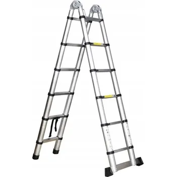 Žebřík Euro nářadí Žebřík hliníkový 8 až 150 kg
