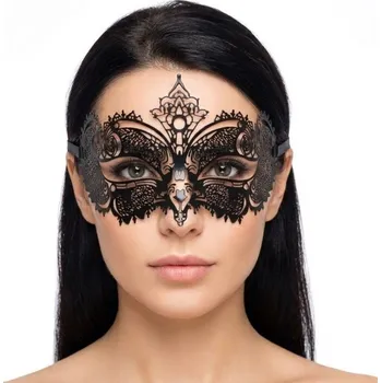 Karnevalová maska Kovová maska škraboška