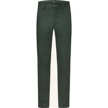Pánské kalhoty Boss Pánské Chino Kaiton Slim Fit, tmavě zelená, 30
