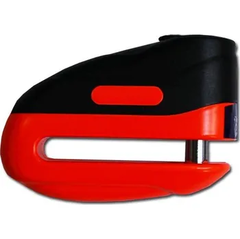 Zámek na kolo Zámek kotoučové brzdy 501J trn 10 mm, zámek reflexní barva oranžová