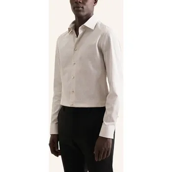 Pánská košile Košile Seidensticker Weiß/ Schwarz 9229652 41