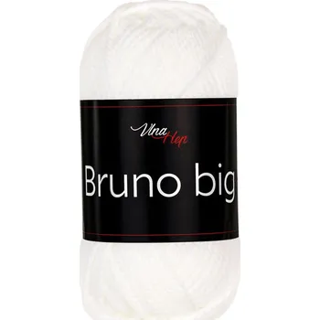 Galanterie Vlna - Hep příze Bruno Big 402 bílá